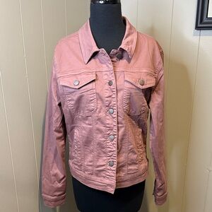 B10 Prosperity Women's XL Mauve Denim Jacket